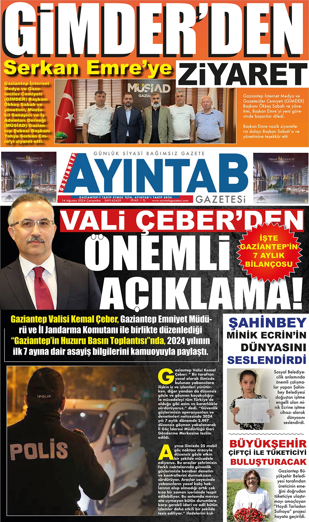 AYINTAB GAZETESİ
