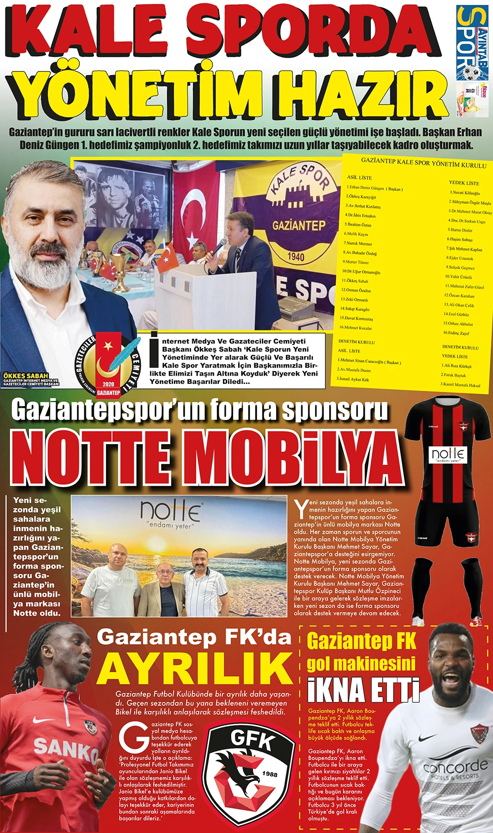 AYINTAB GAZETESİ