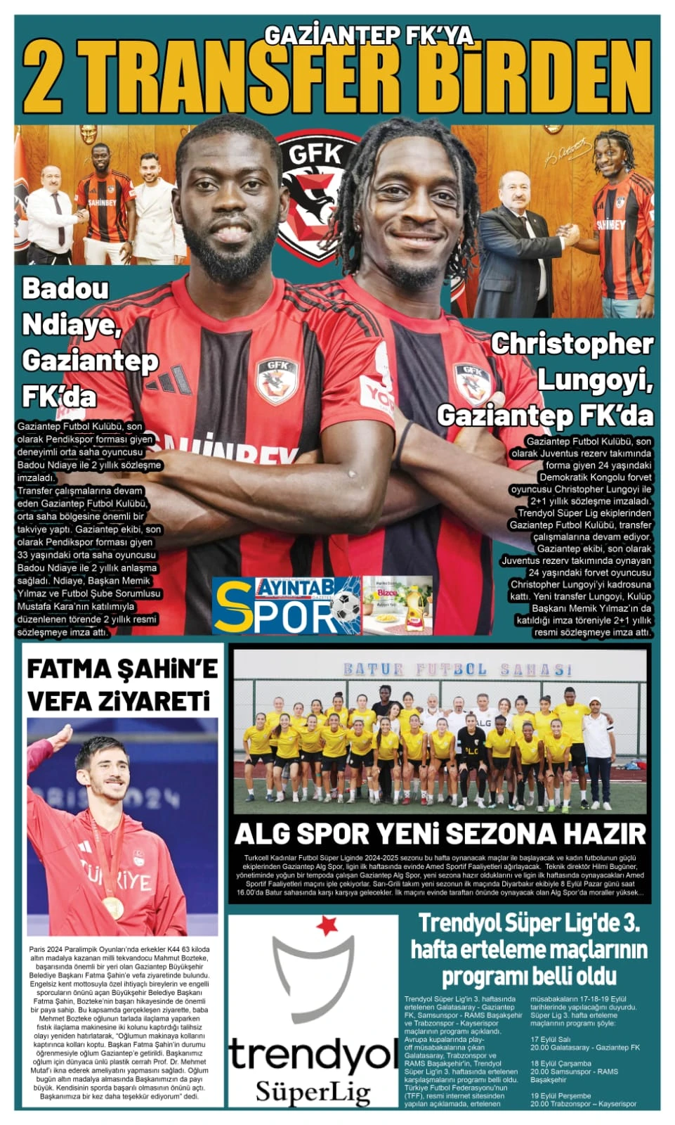 AYINTAB GAZETESİ