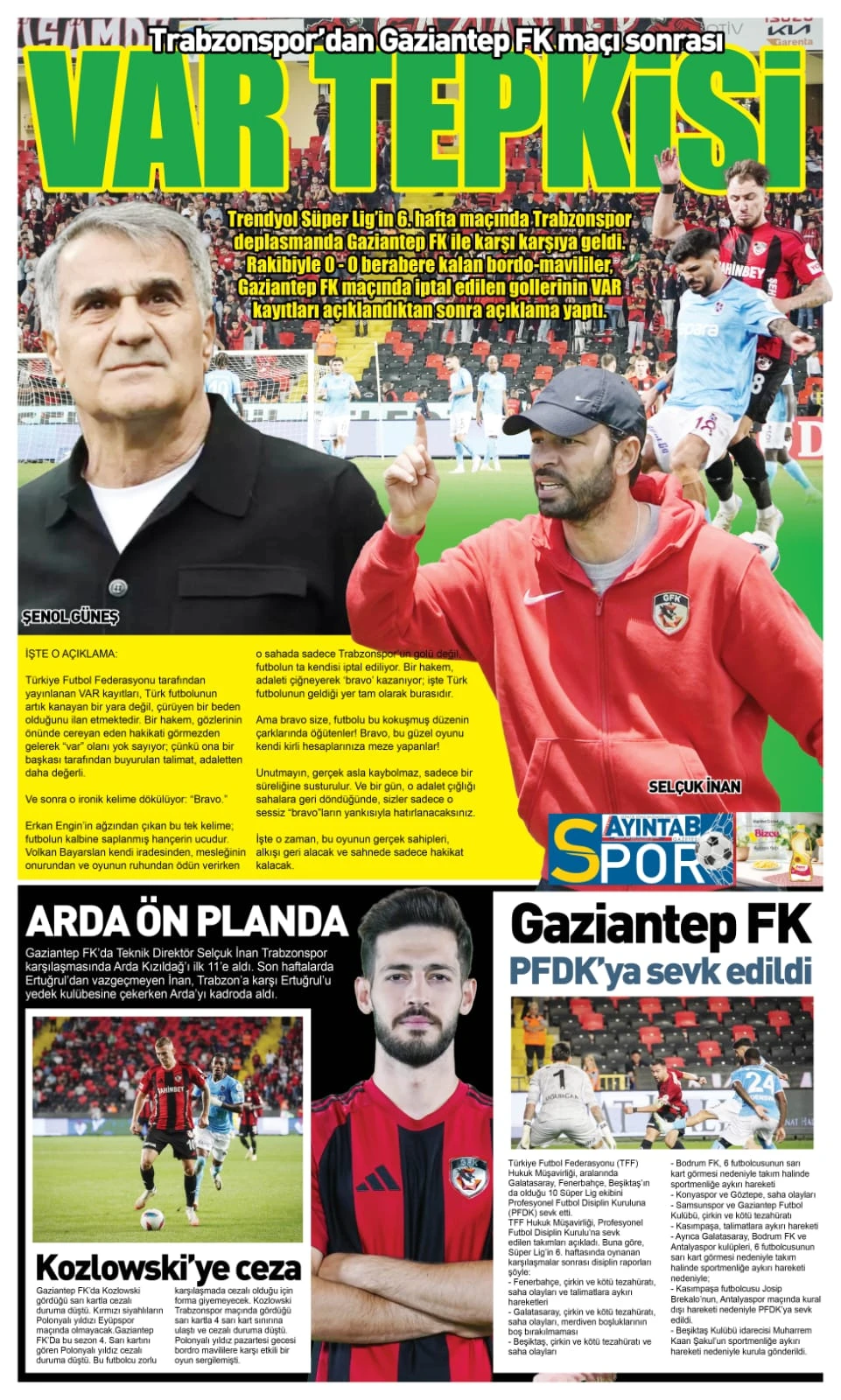 AYINTAB GAZETESİ