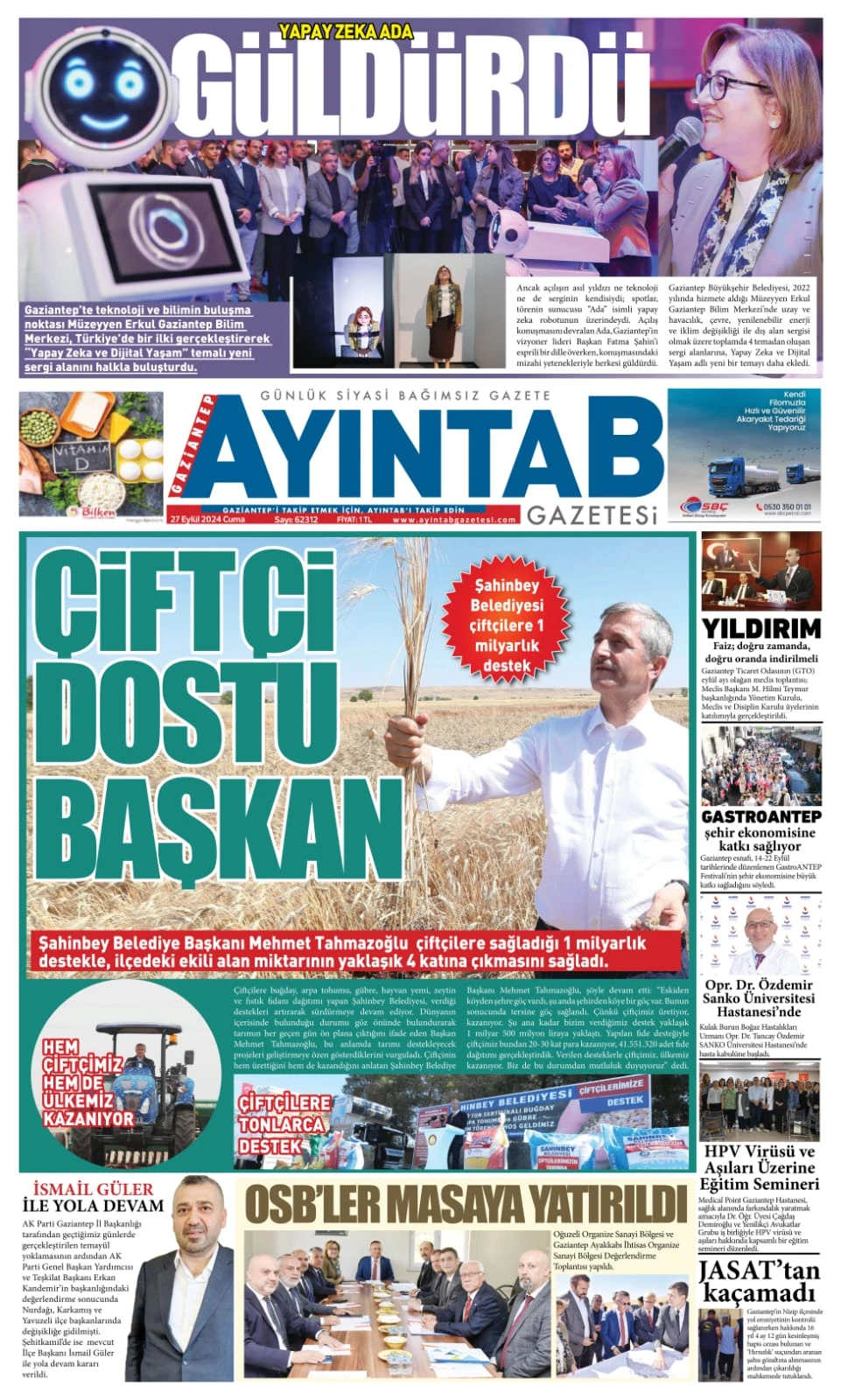AYINTAB GAZETESİ