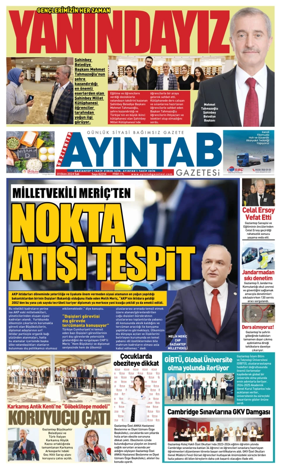 AYINTAB GAZETESİ