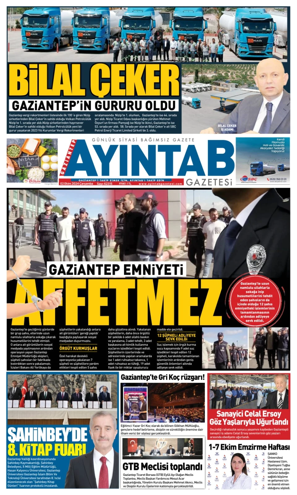 AYINTAB GAZETESİ