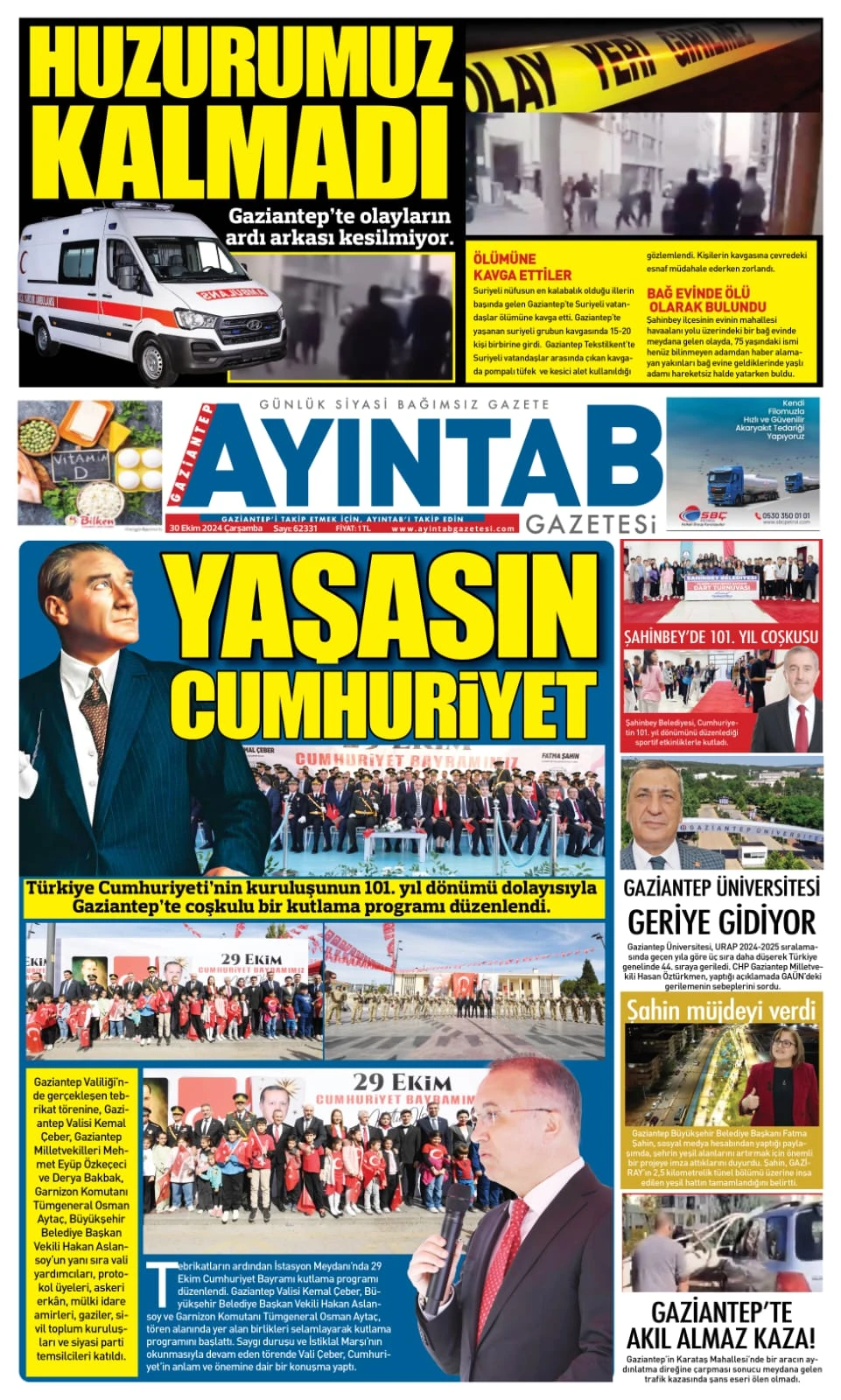 AYINTAB GAZETESİ
