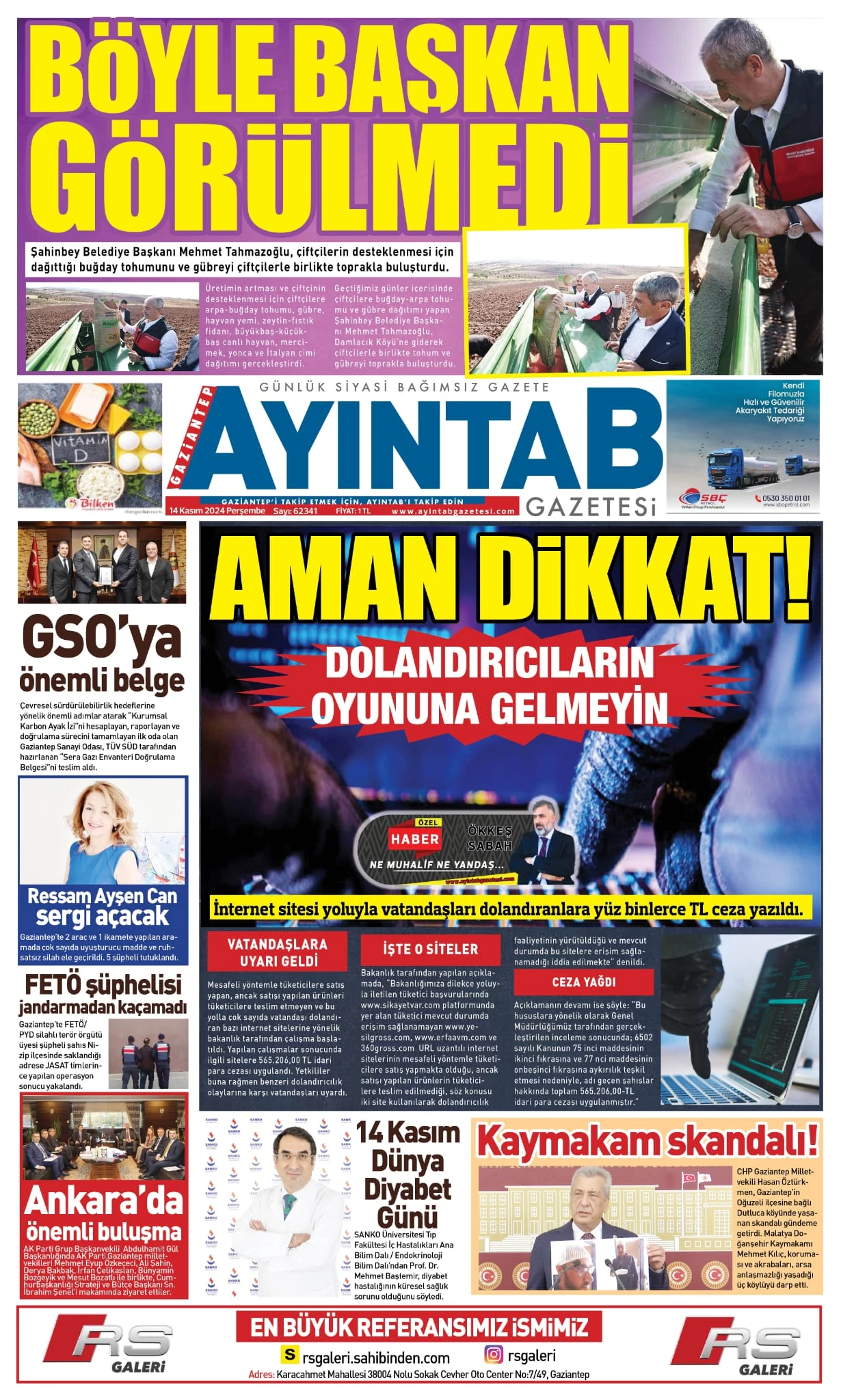AYINTAB GAZETESİ