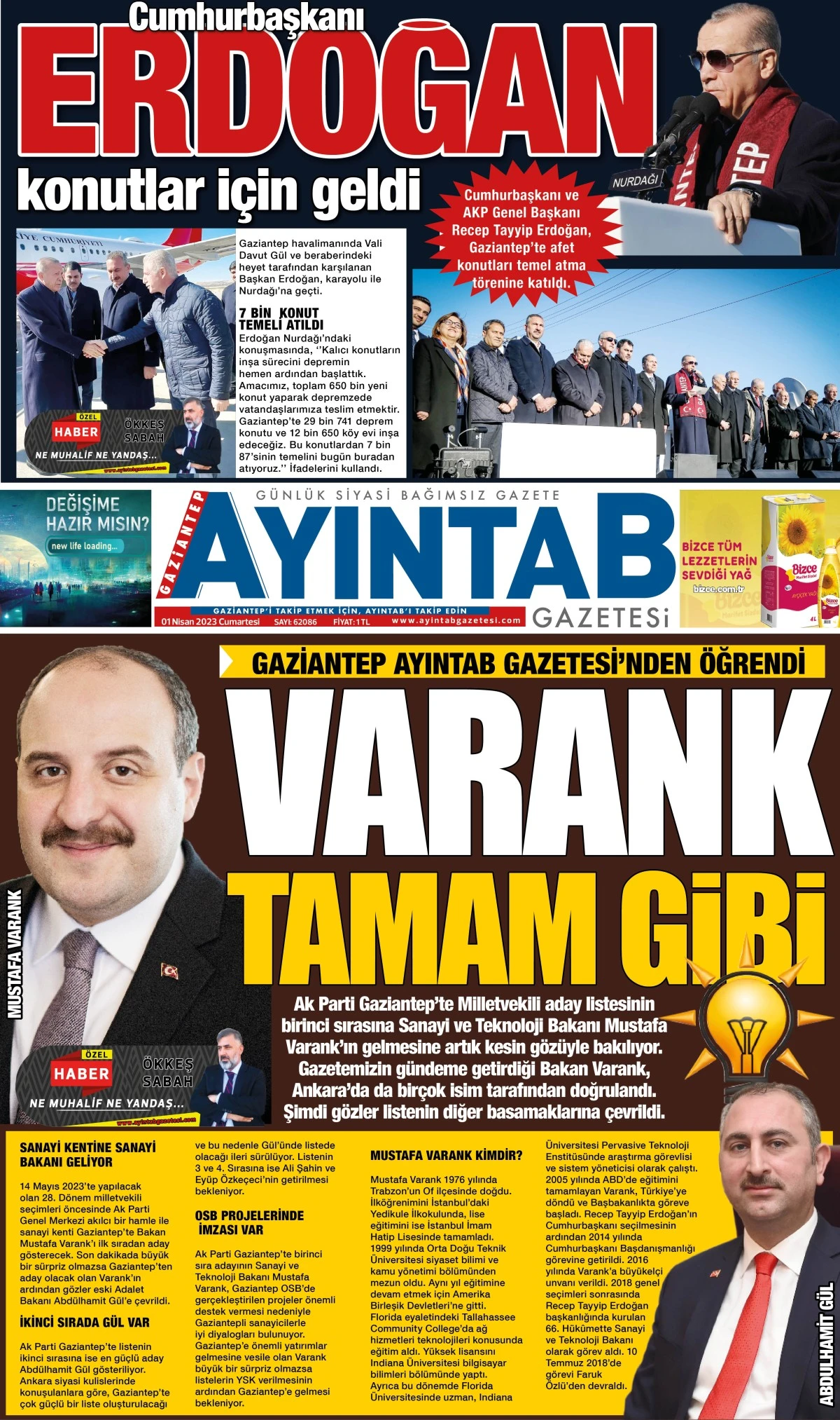 AYINTAB GAZETESİ