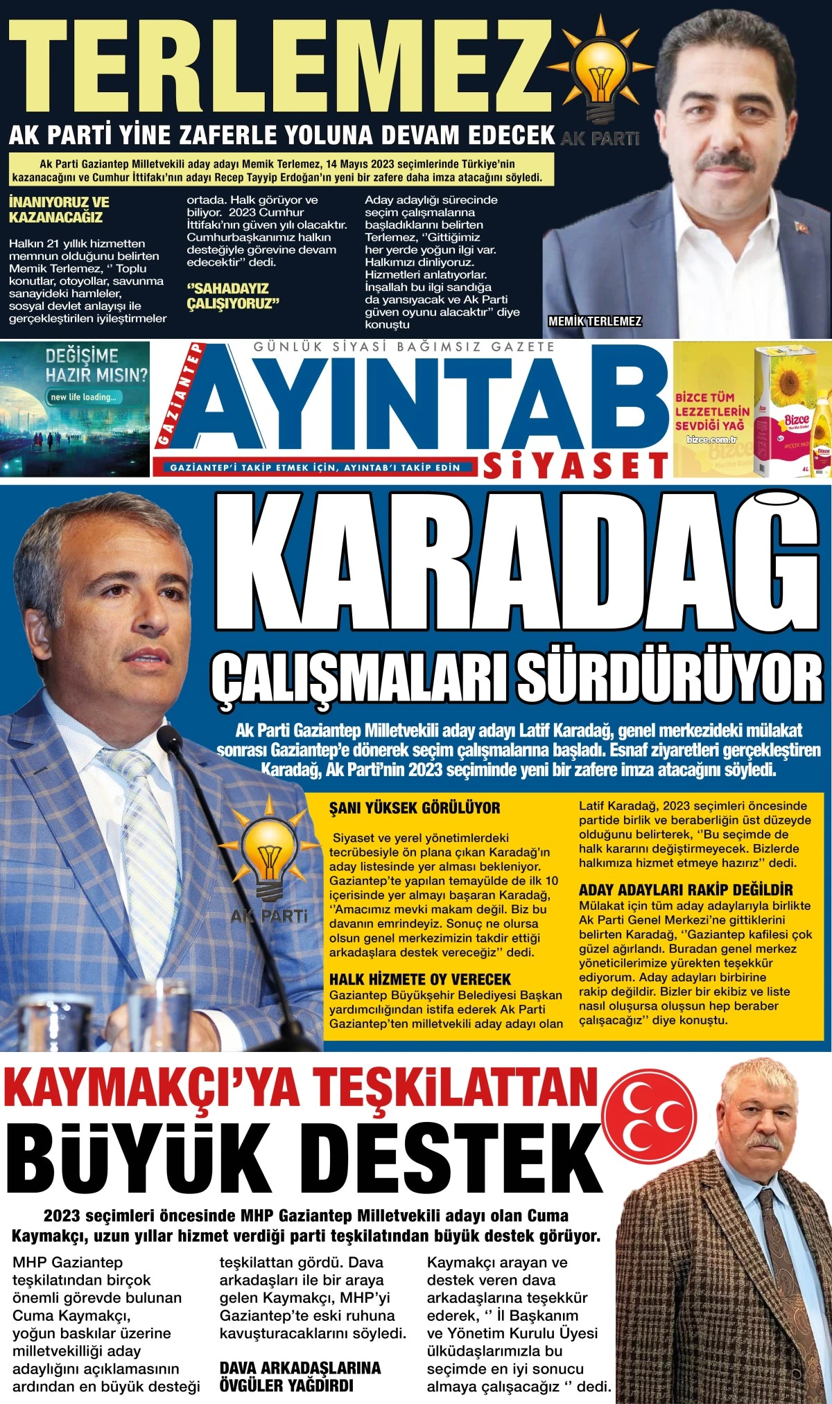 AYONTAB GAZETESİ 