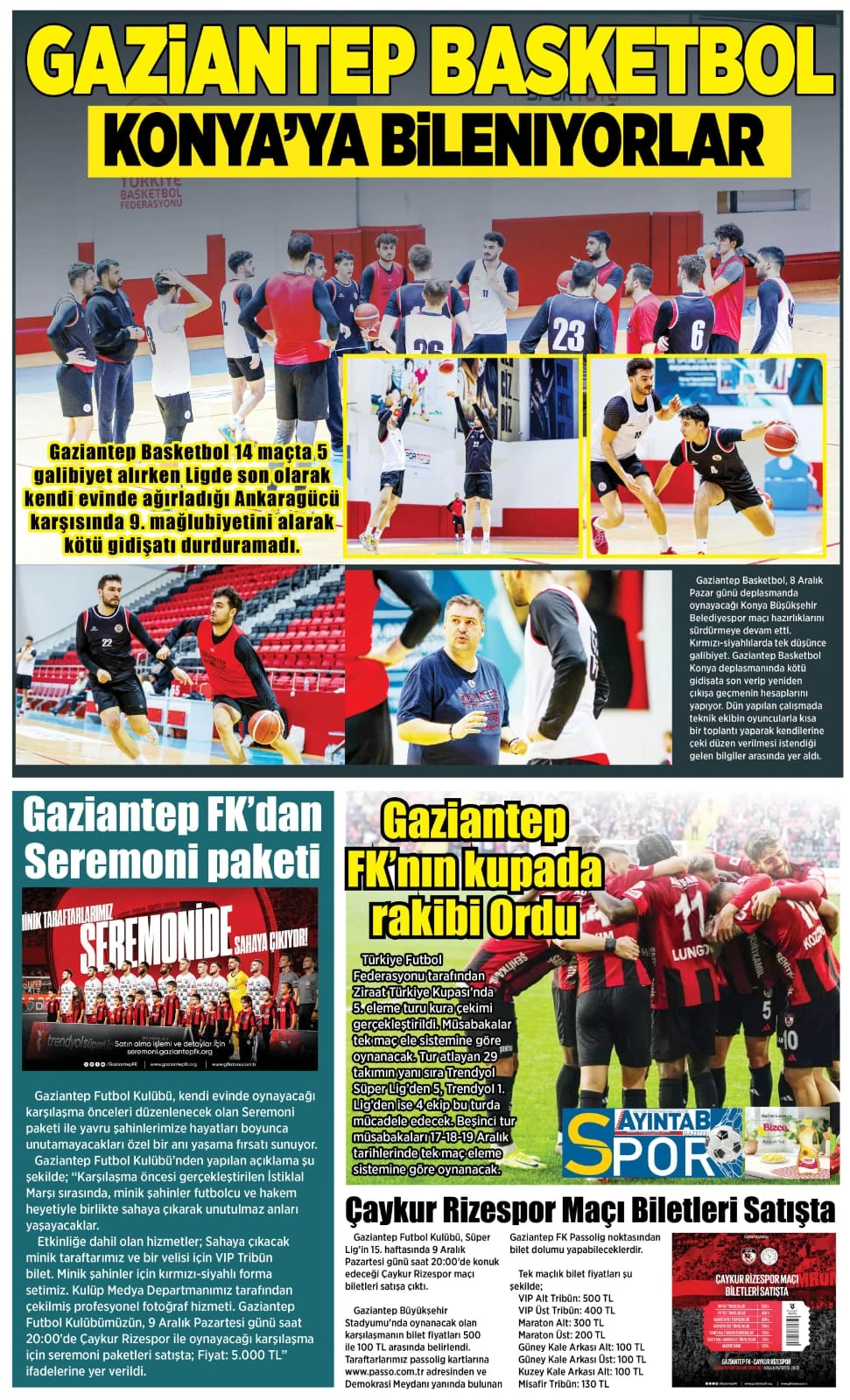 AYINTAB GAZETESİ