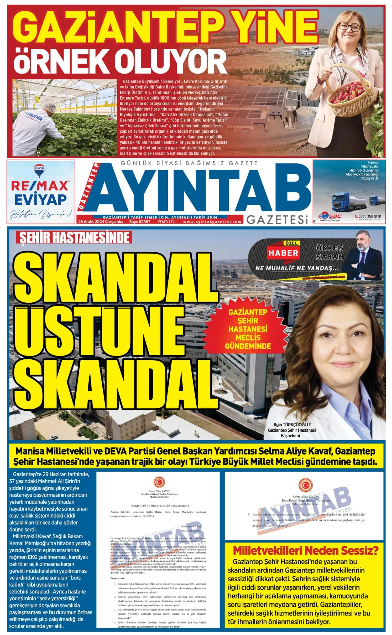 AYINTAB GAZETESİ