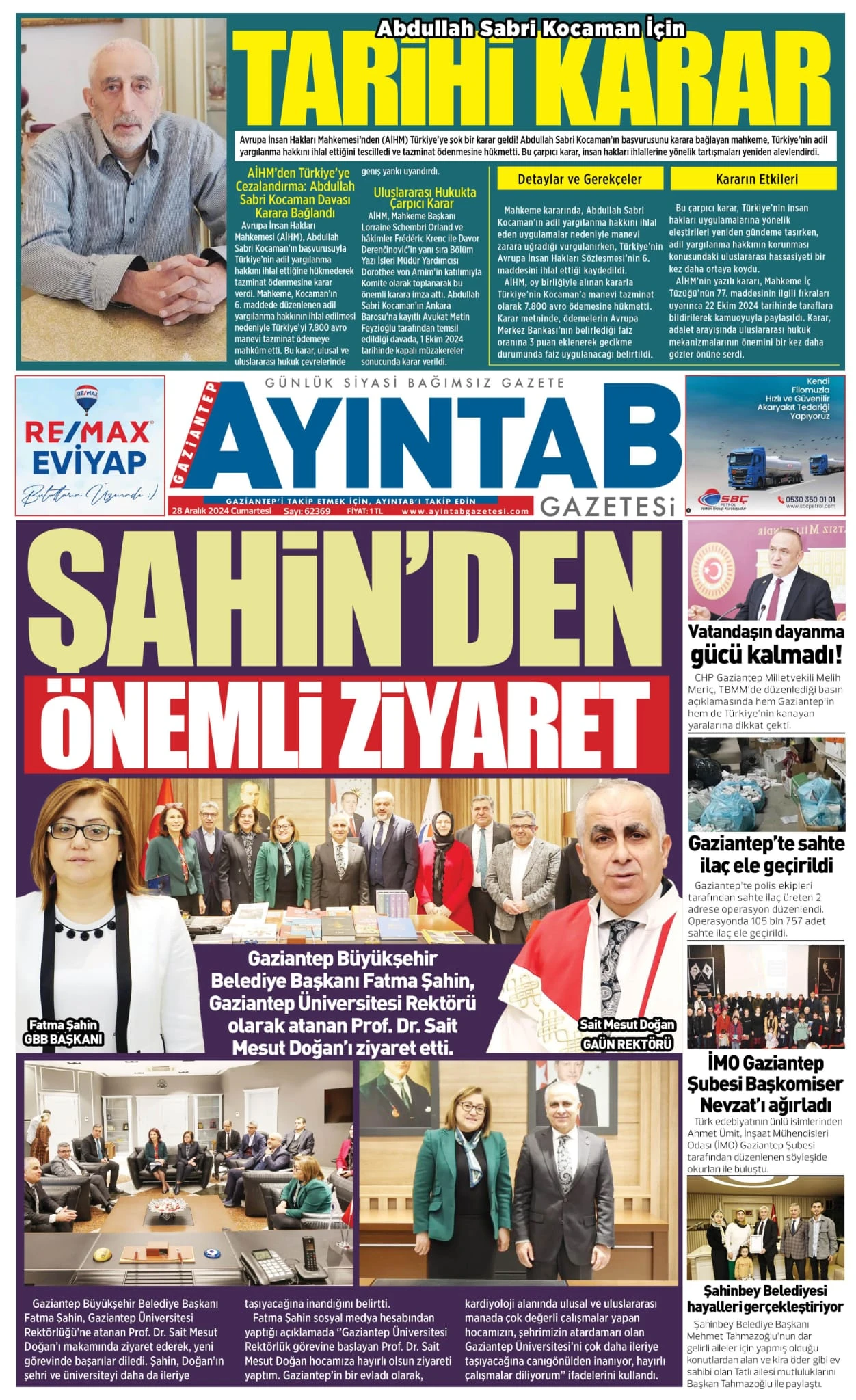 AYINTAB GAZETESİ