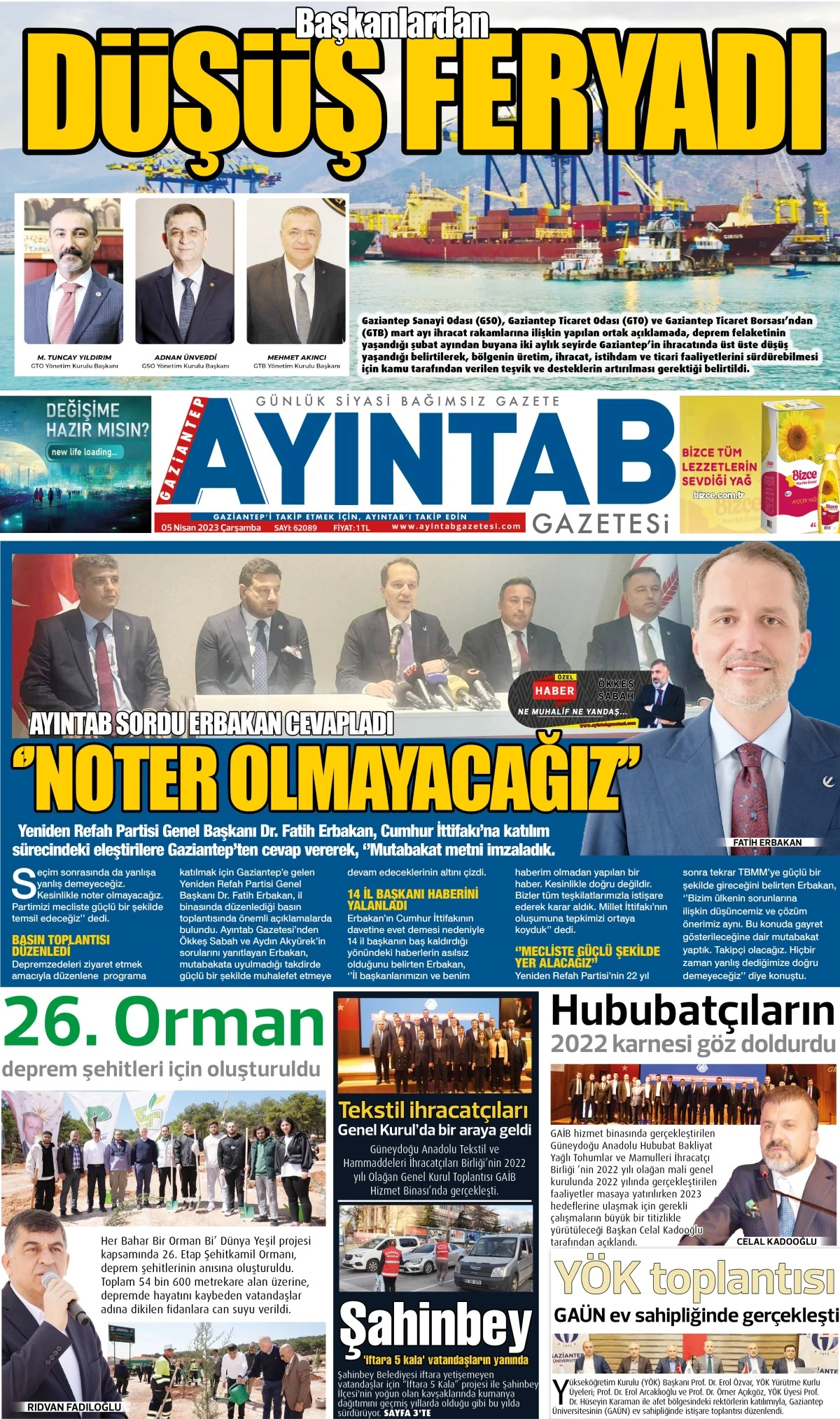 AYINTAB GAZETESİ 