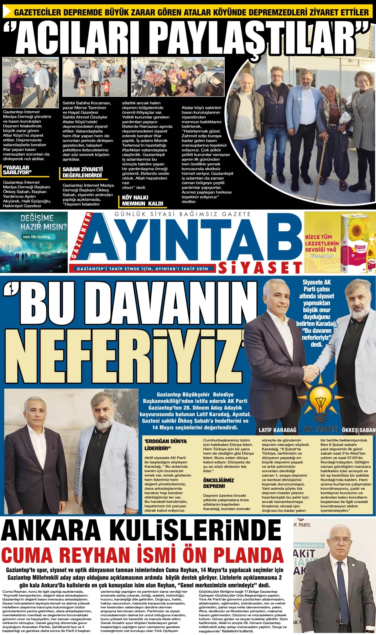 AYINTAB GAZETESİ 