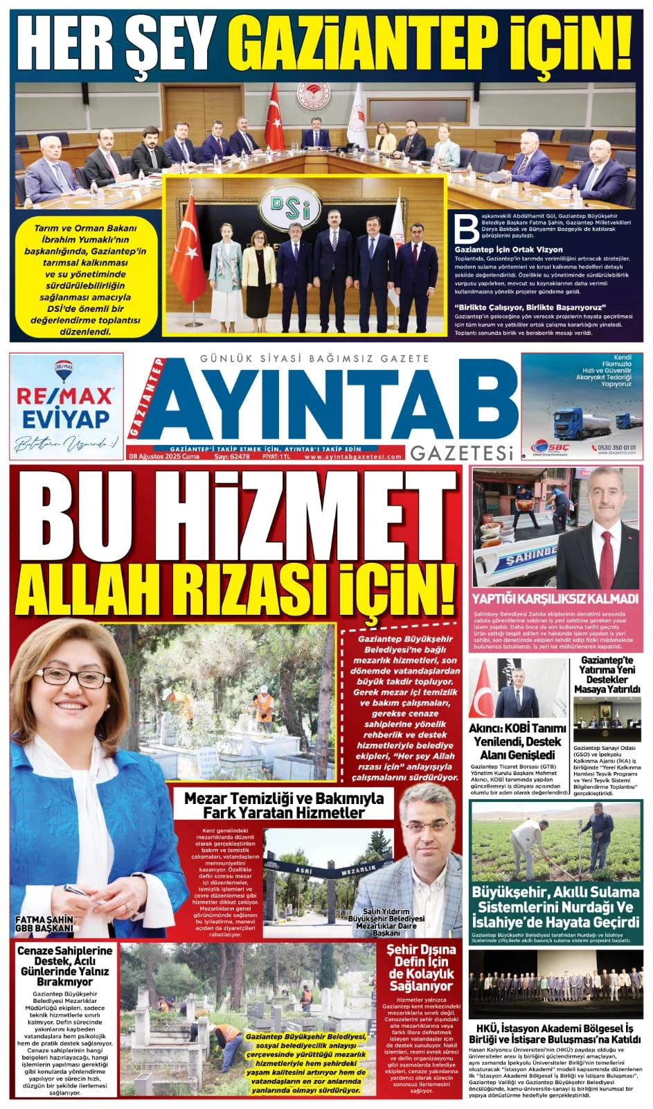 08 AĞUSTOS 2025