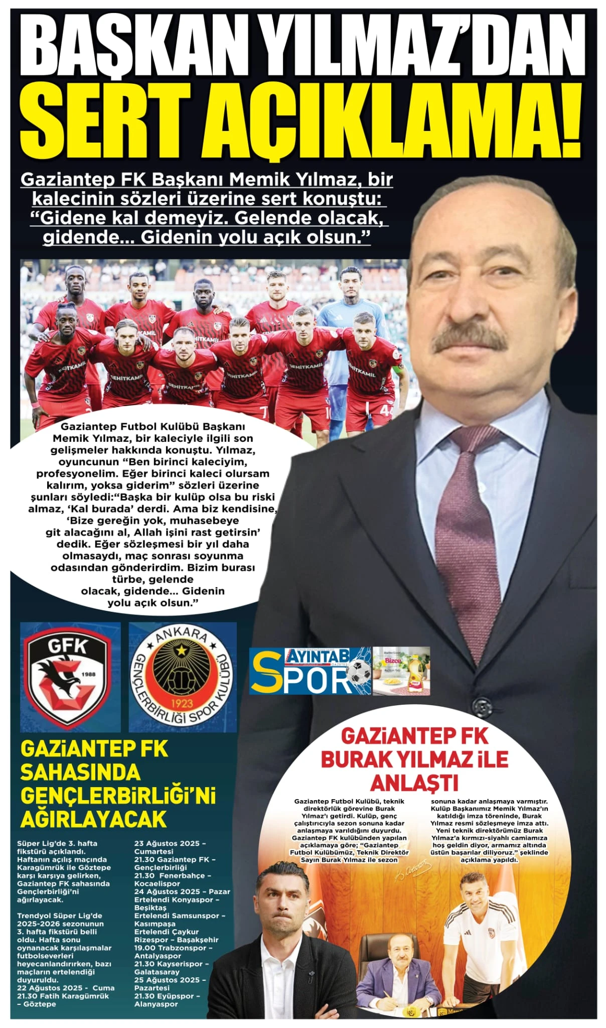 20 AĞUSTOS ÇARŞAMBA 