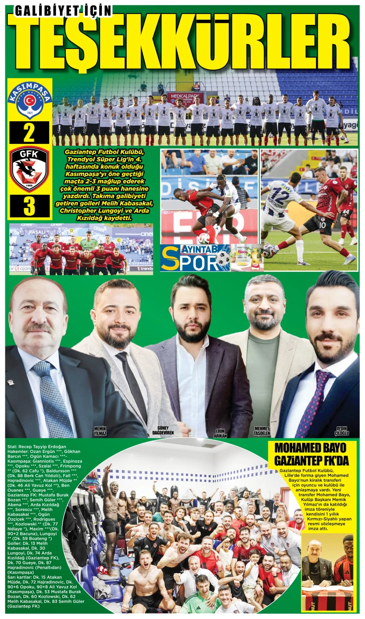 01 EYLÜL 2025