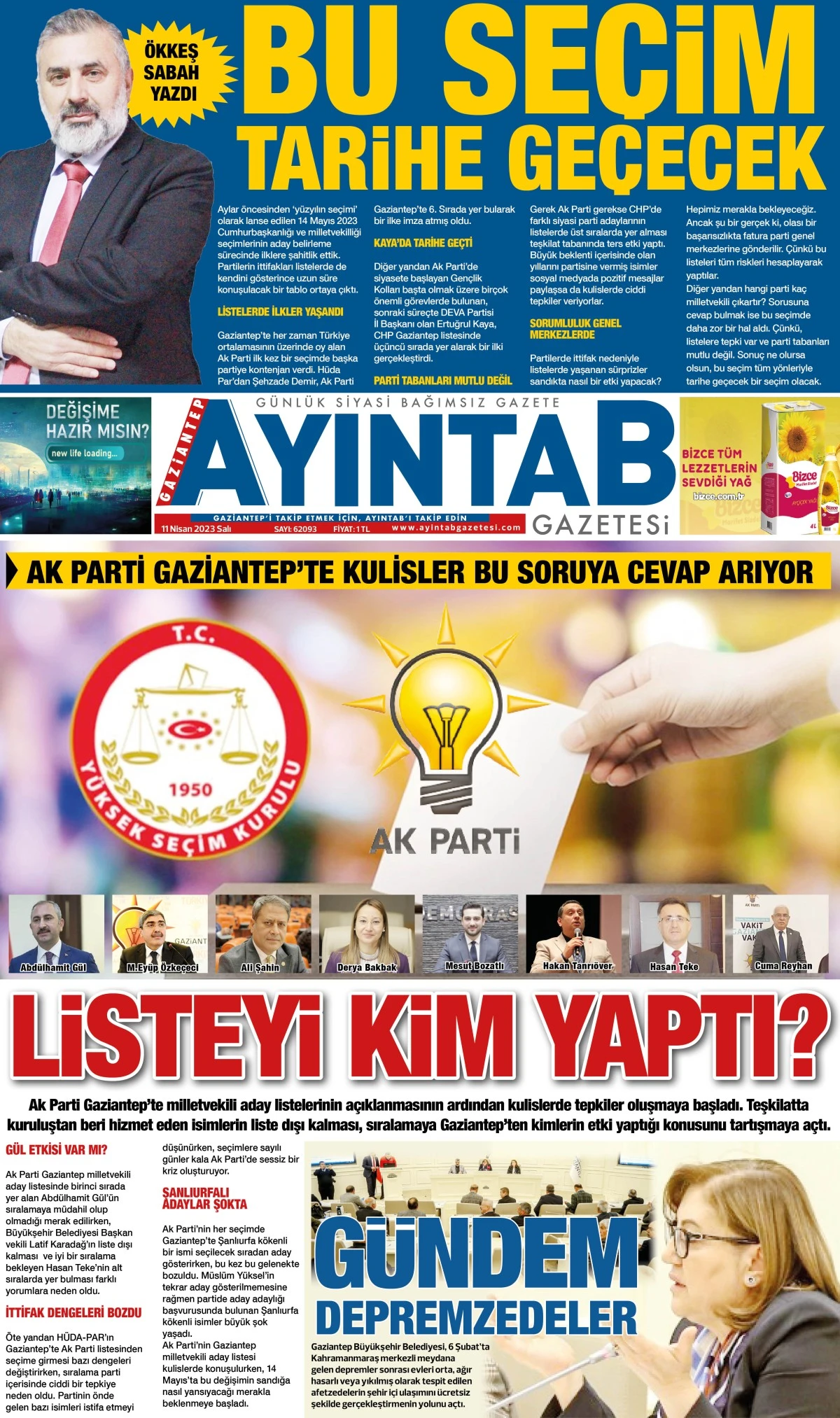 AYINTAB GAZETESİ 