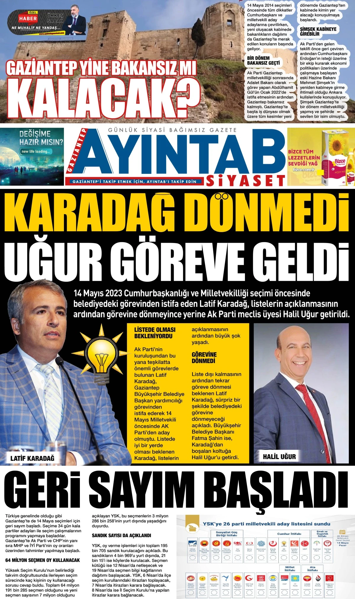 AYINTAB GAZETESİ 