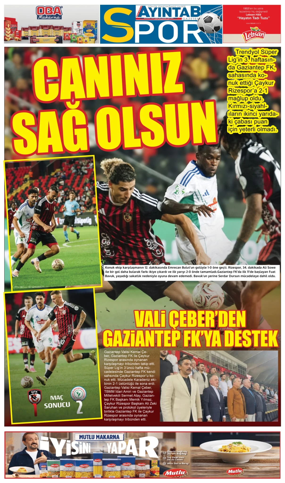 AYINTAB GAZETESİ 