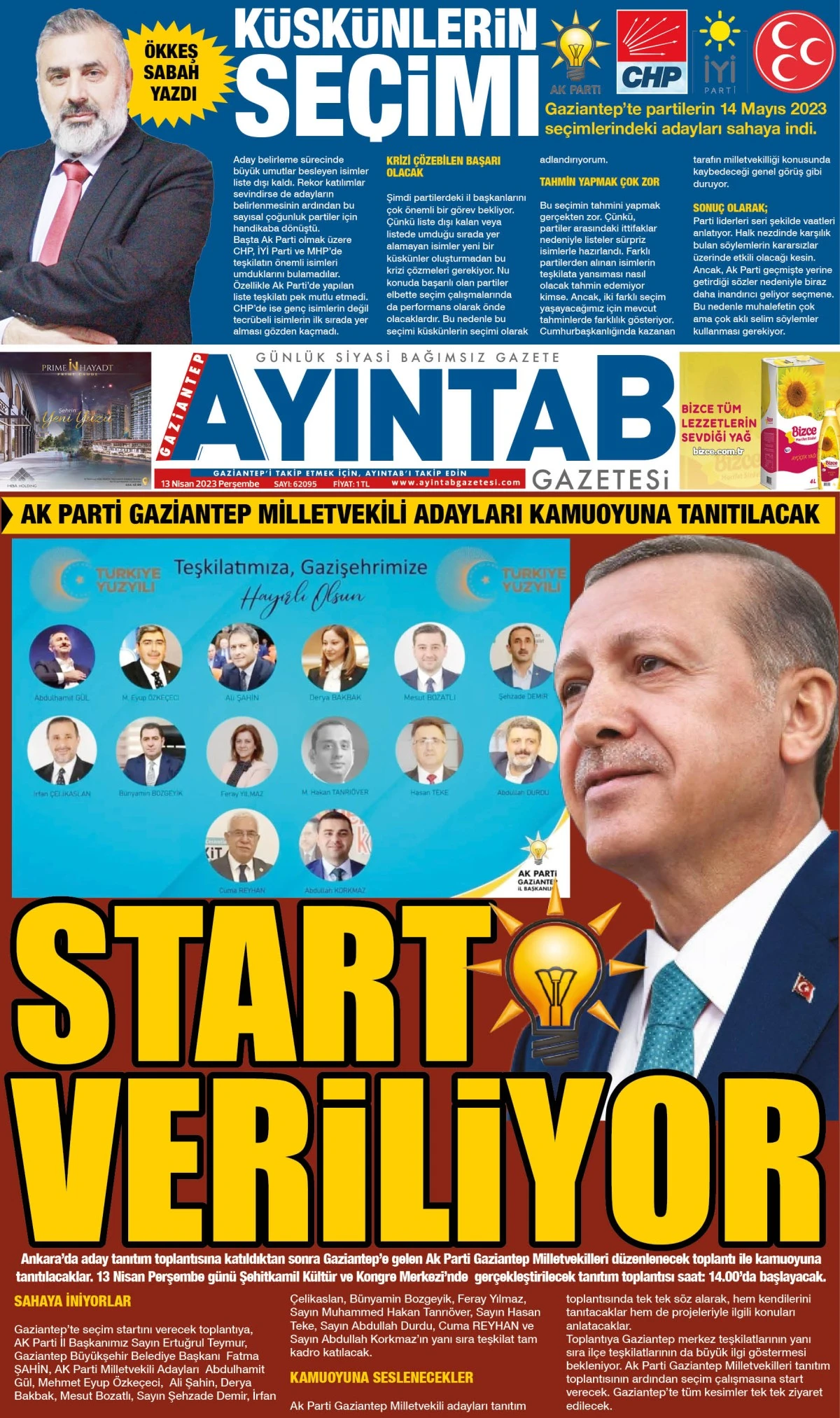 AYINTAB GAZETESİ 