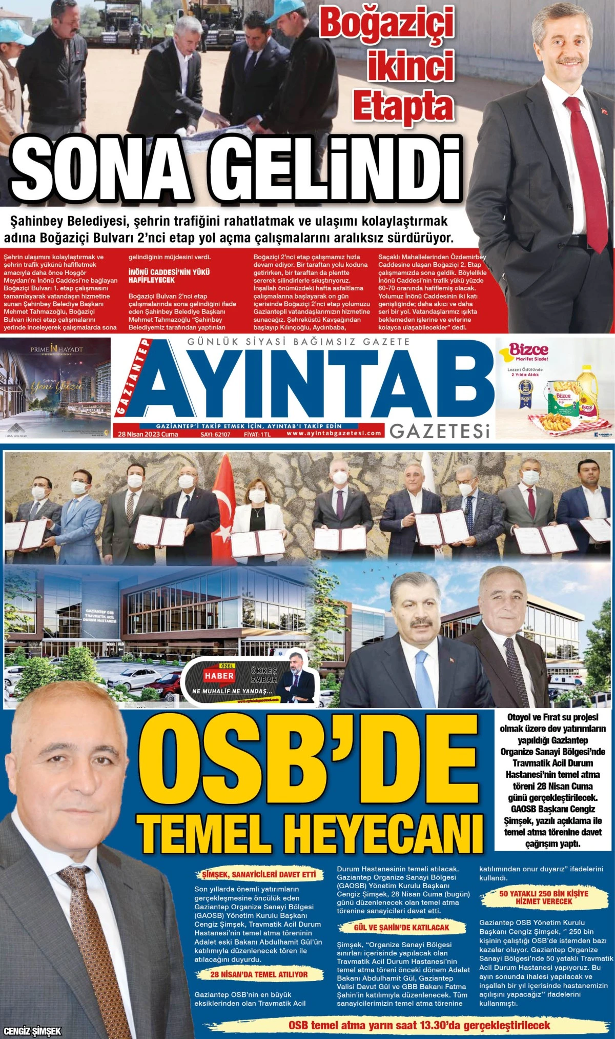 AYINTAB GAZETESİ 