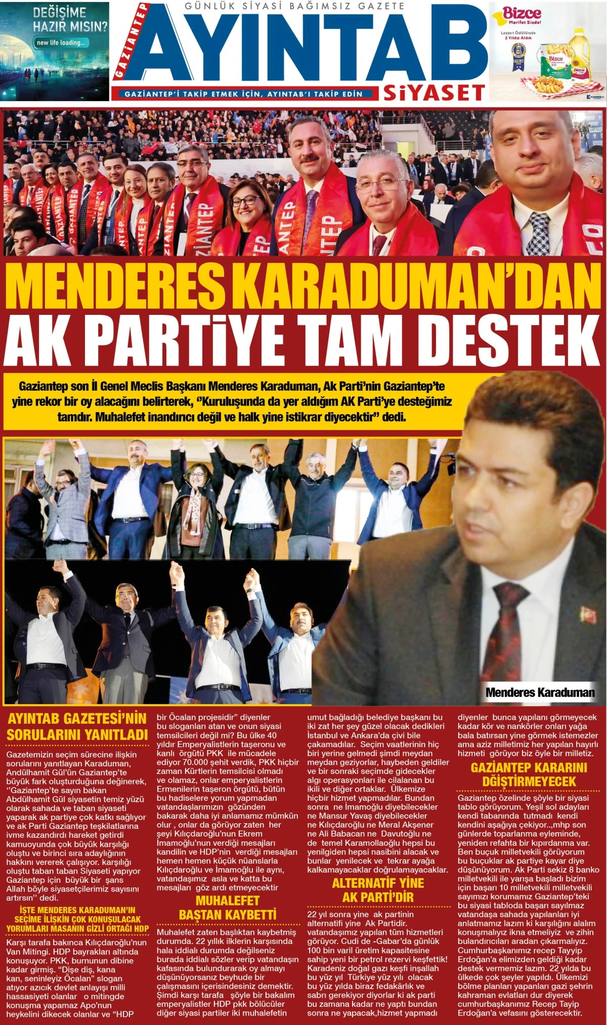 AYINTAB GAZETESİ