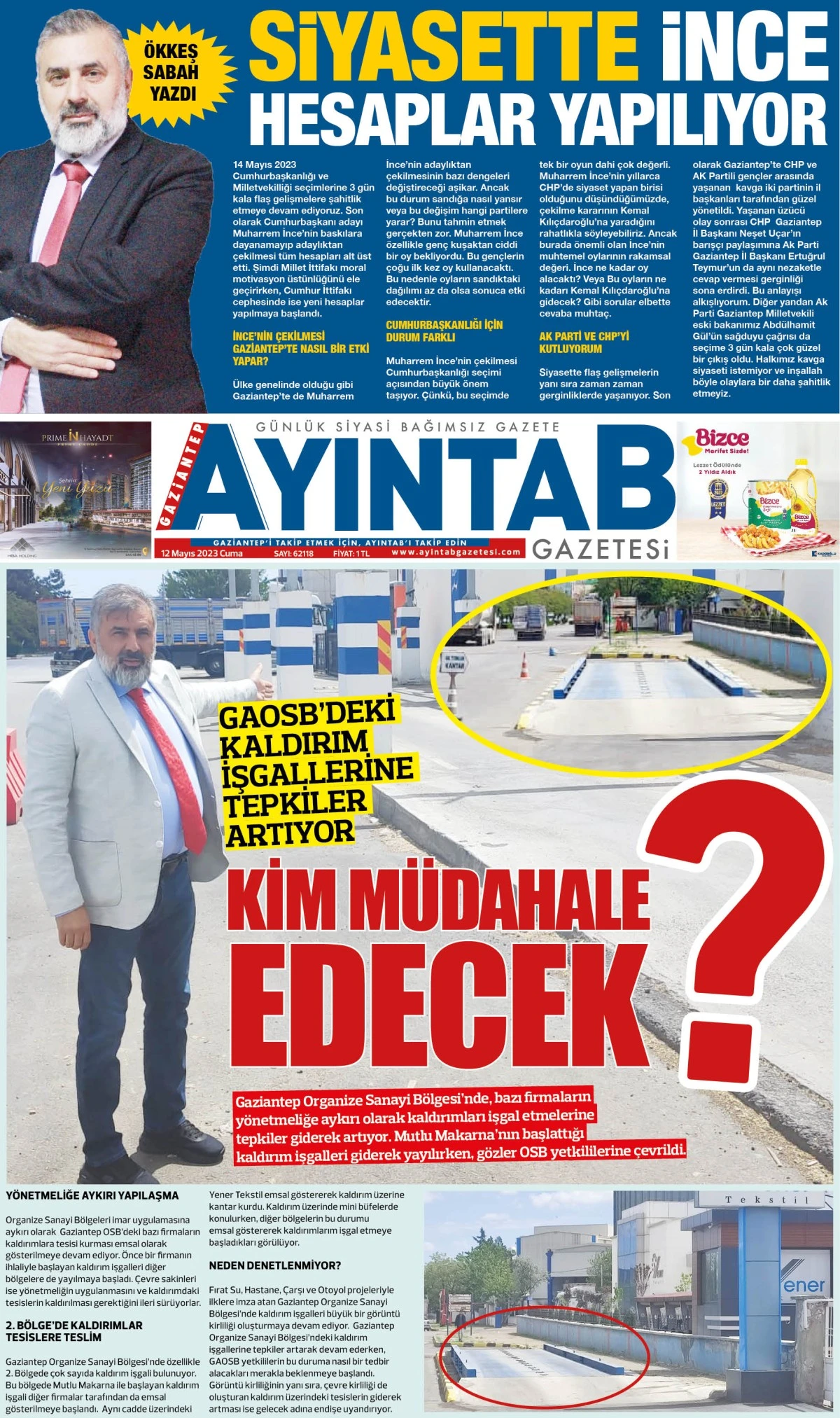 AYINTAB GAZETESİ 