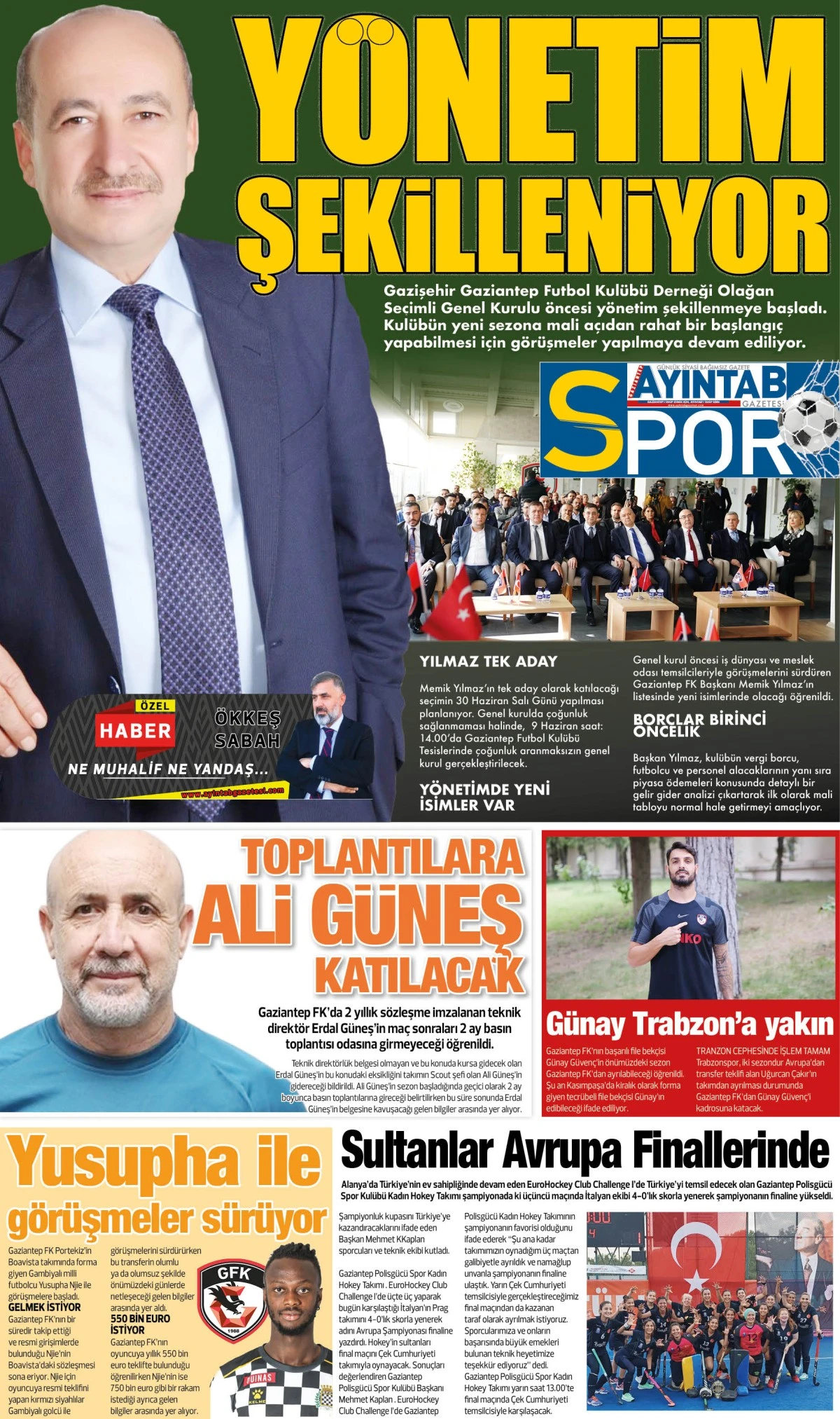 AYINTAB GAZETESİ 