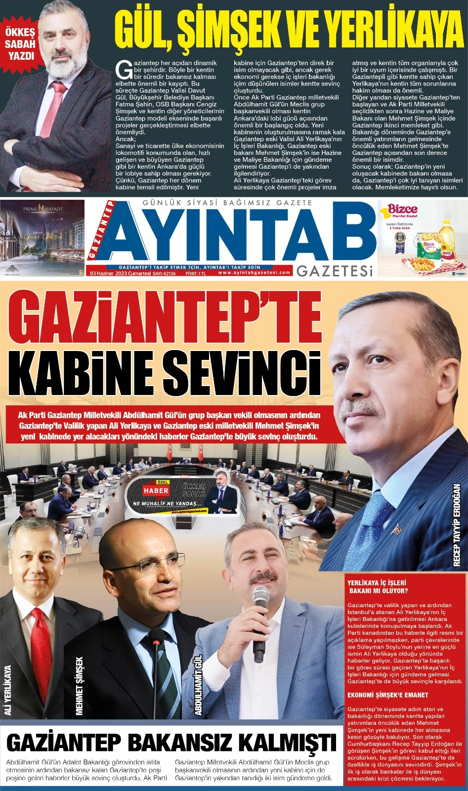 AYINTAB GAZETESİ 