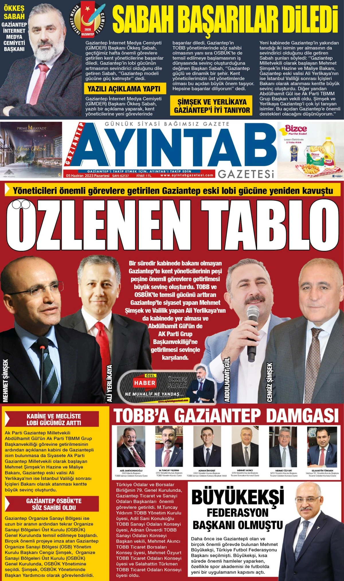 AYINTAB GAZETESİ 