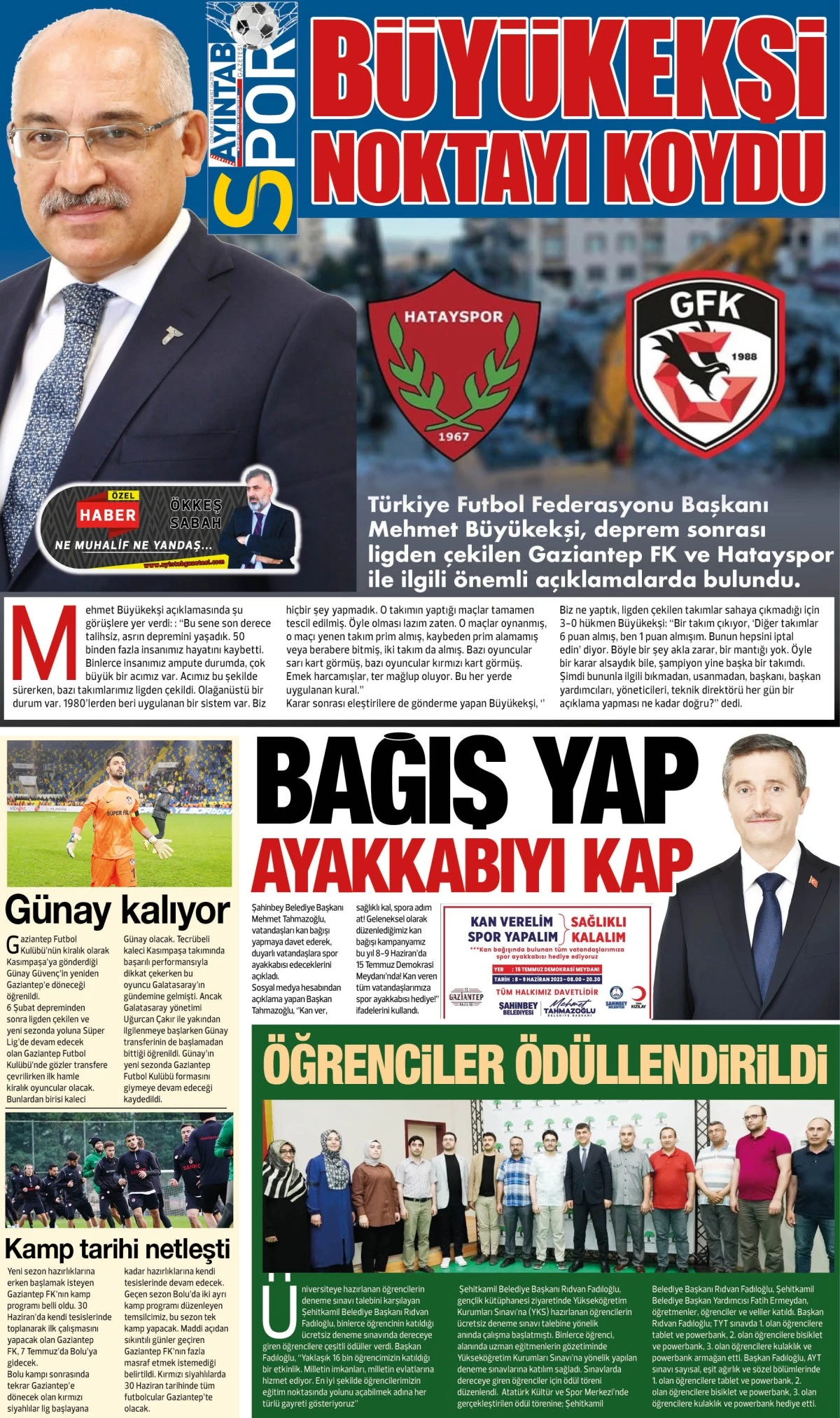 GAZİANTEP AYINTAB GAZETESİ 