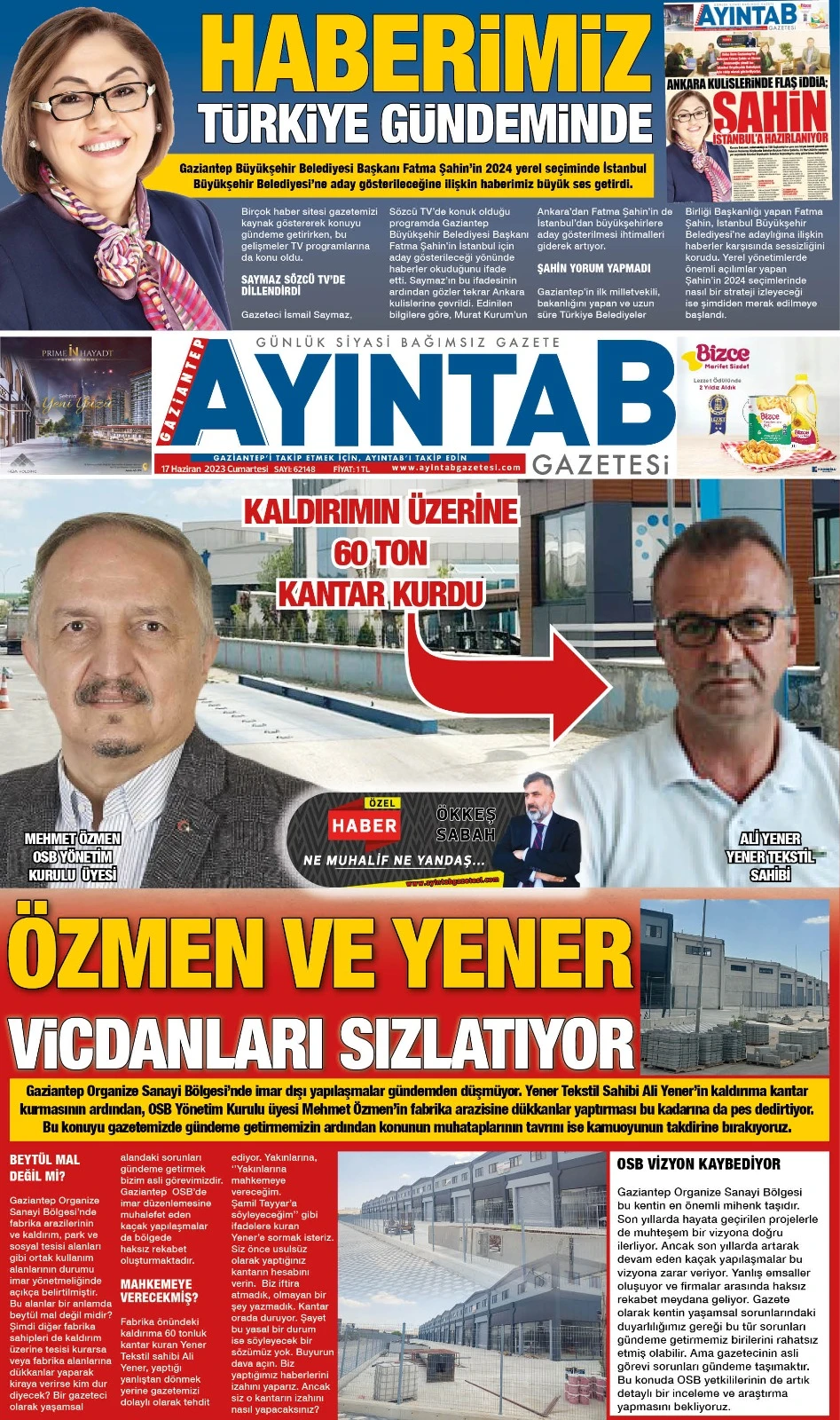 AYINTAB GAZETESİ 