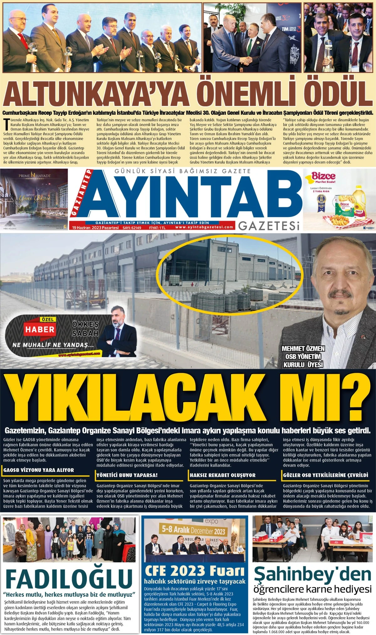 AYINTAB GAZETESİ