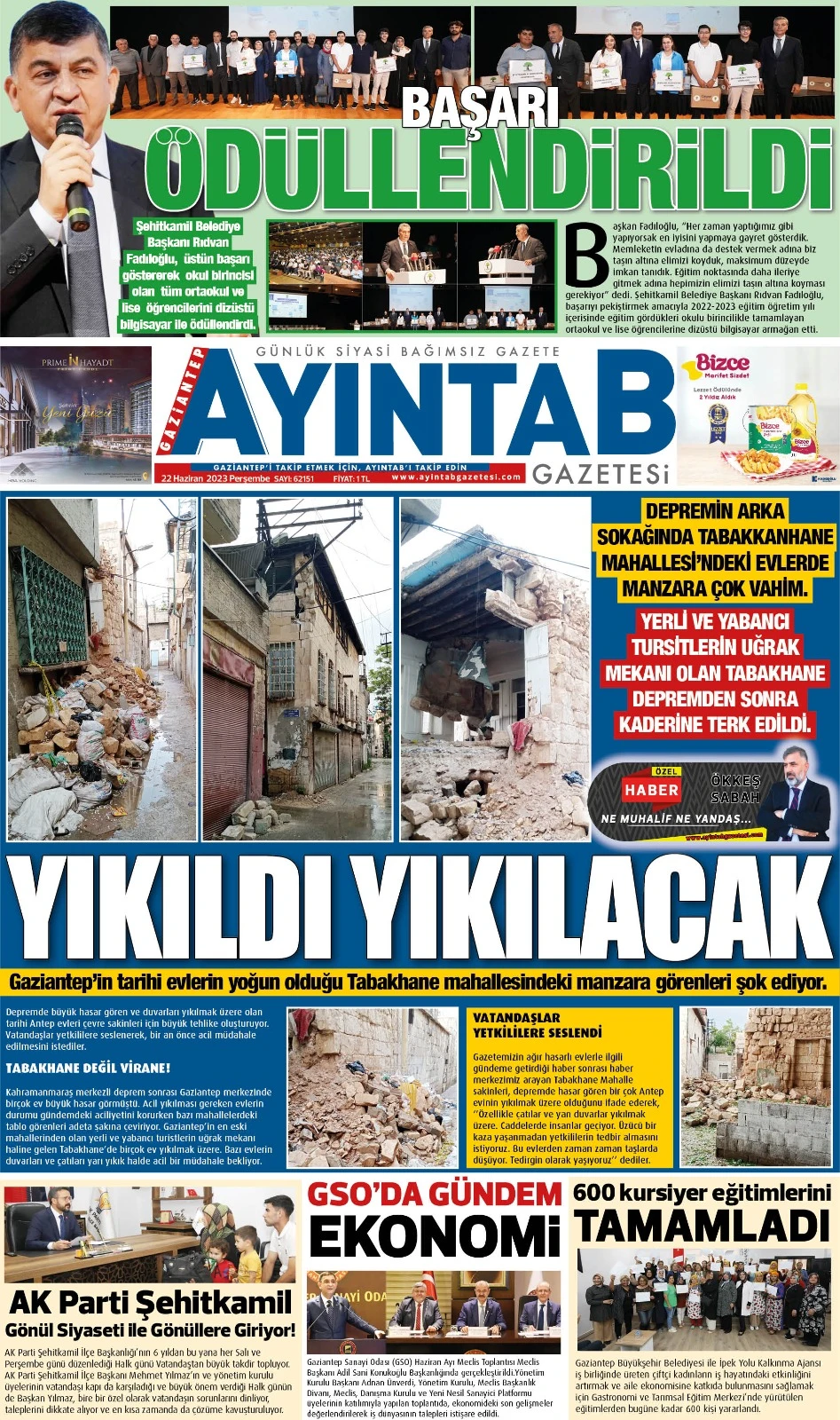 AYINTAB GAZETESİ 