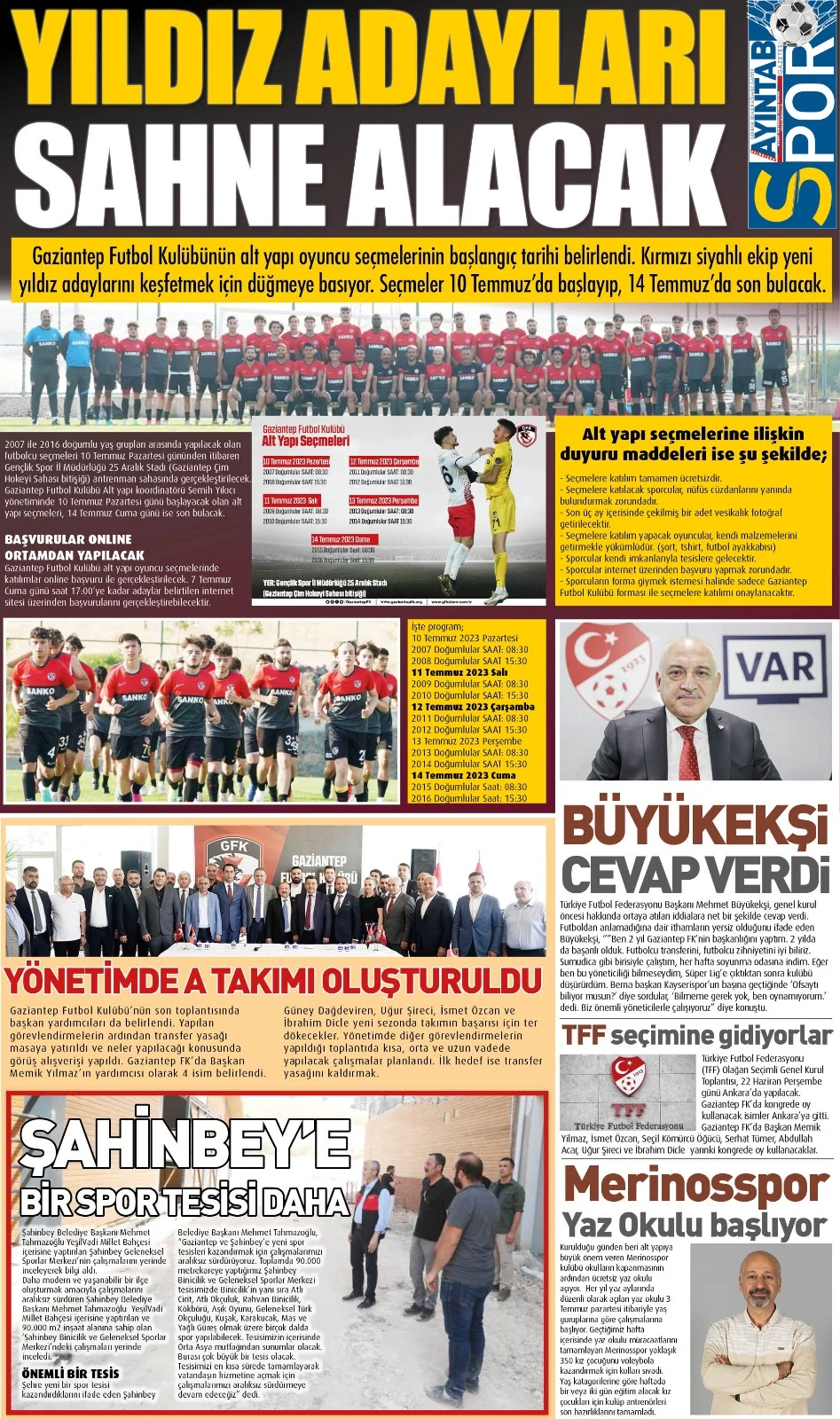 AYINTAB GAZETESİ 