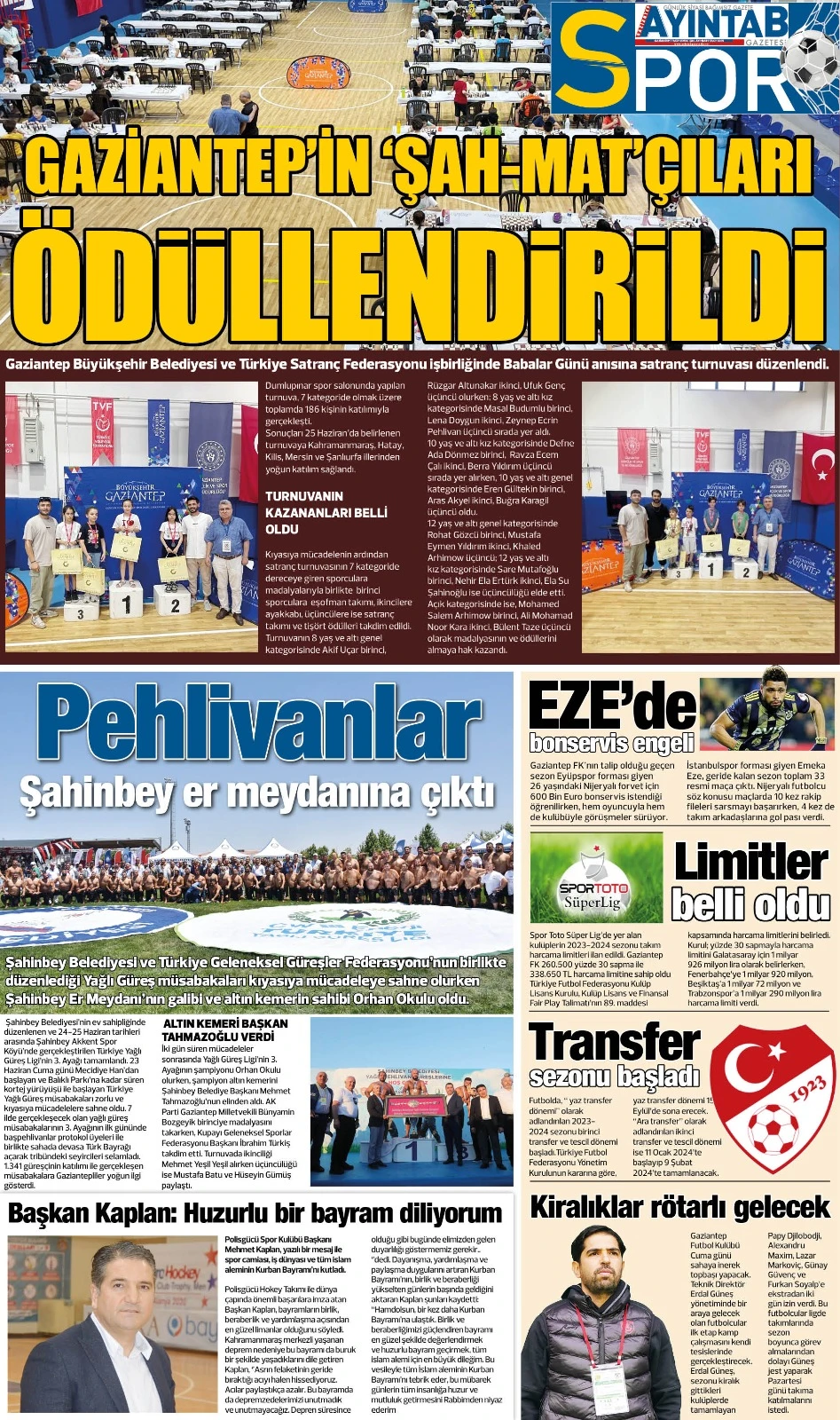 AYINTAB GAZETESİ 