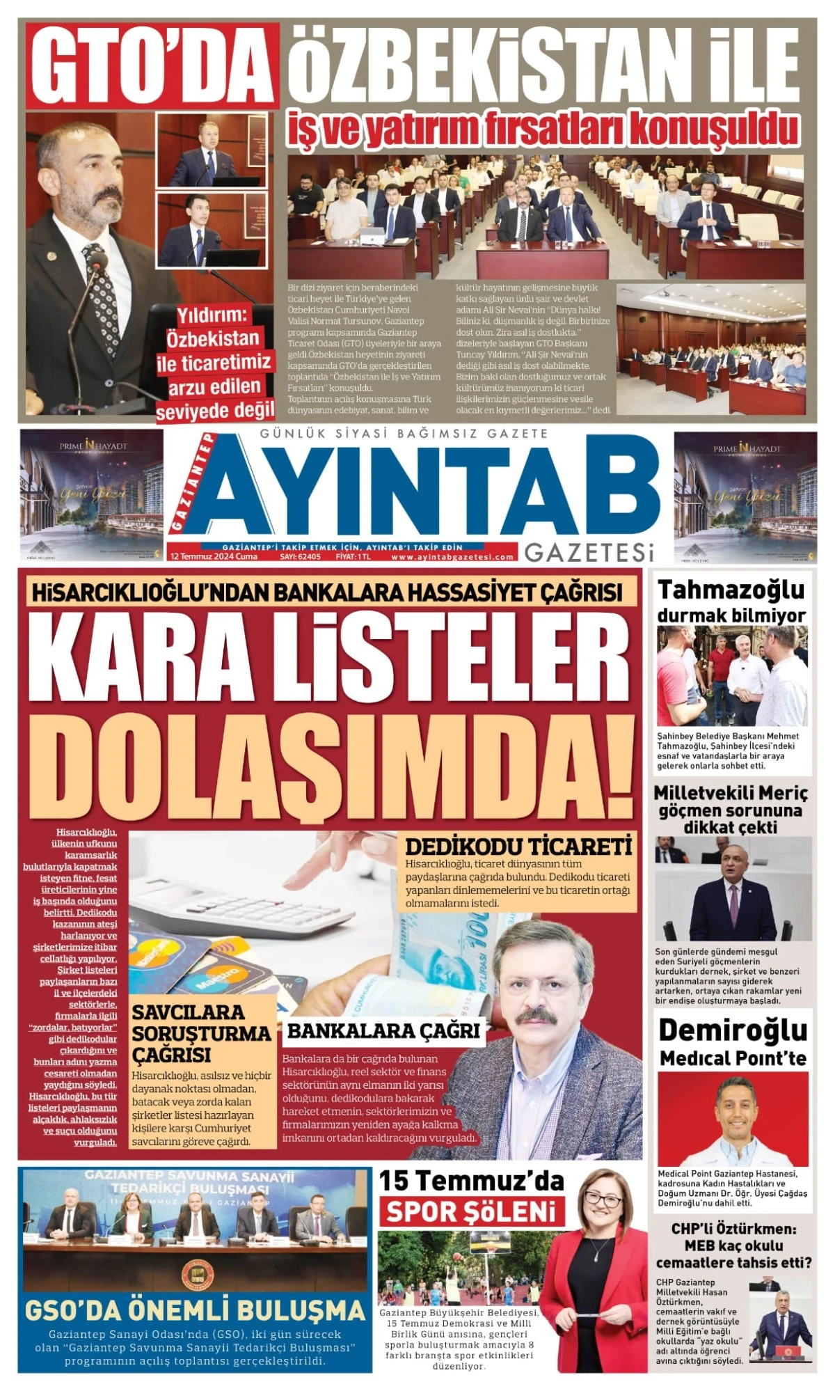 AYINTAB GAZETESİ 