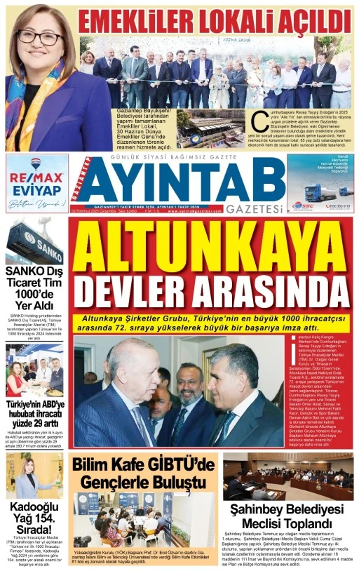 AYINTAB GAZETESİ