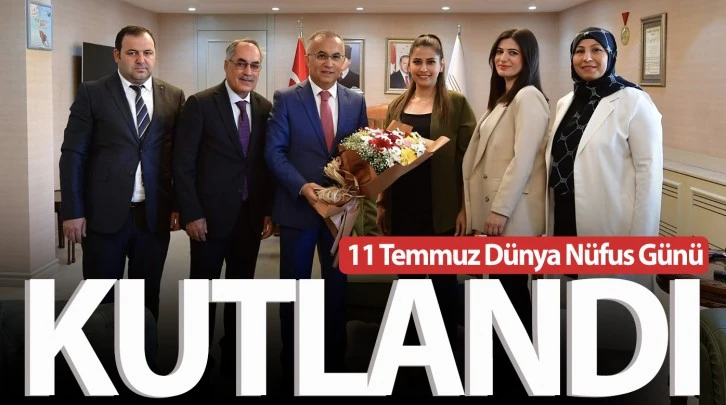 11 Temmuz Dünya Nüfus Günü Kutlandı  