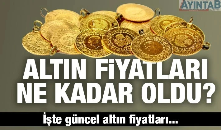 14 Eylül altın fiyatları...