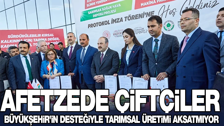 AFETZEDE ÇİFÇİLER, BÜYÜKŞEHİR’İN DESTEĞİYLE TARIMSAL ÜRETİMİ AKSATMIYOR