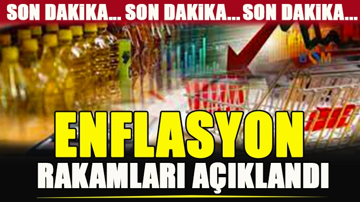 Ağustos ayı enflasyon rakamları açıklandı