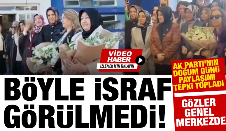 AK Parti'nin Doğum G&uuml;n&uuml; Paylaşımı Tepki Topladı