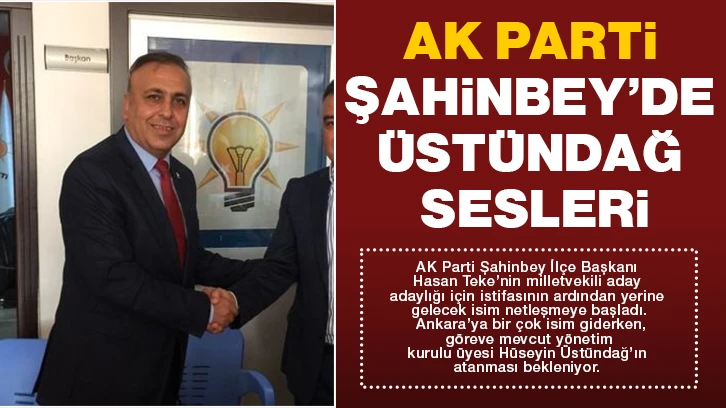 AK PARTİ ŞAHİNBEY’DE ÜSTÜNDAĞ SESLERİ