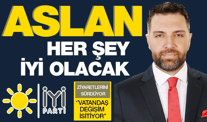 ASLAN: HER ŞEY İYİ OLACAK