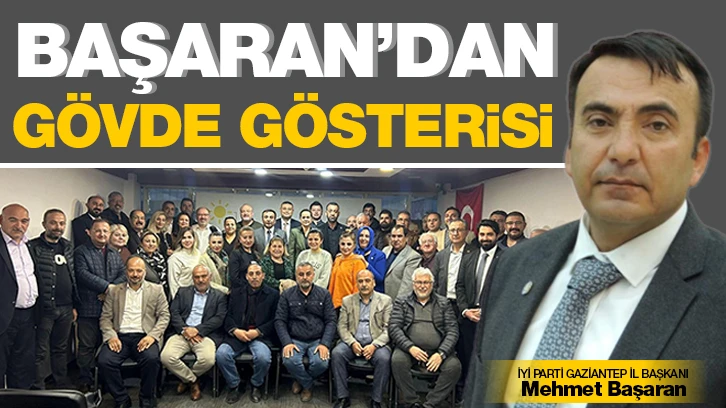 Başaran'dan gövde gösterisi