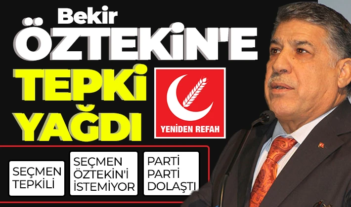 Bekir Öztekin'e tepki yağdı