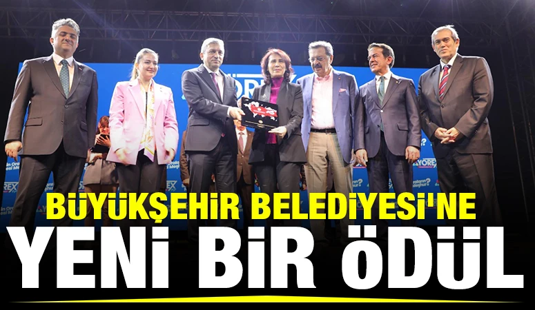 B&Uuml;Y&Uuml;KŞEHİR BELEDİYESİ&rsquo;NE YENİ BİR &Ouml;D&Uuml;L