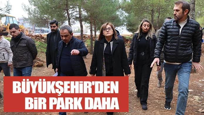 Büyükşehir'den bir park daha 