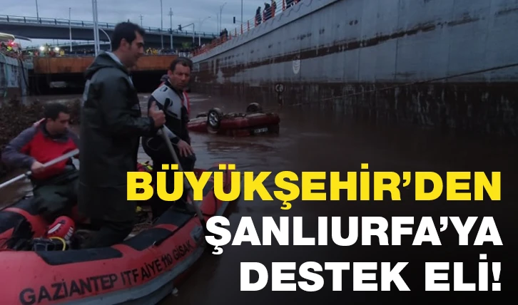 BÜYÜKŞEHİR’DEN ŞANLIURFA’YA DESTEK ELİ!