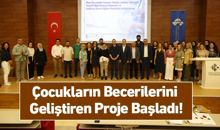 Çocukların Becerilerini Geliştiren Proje Başladı!